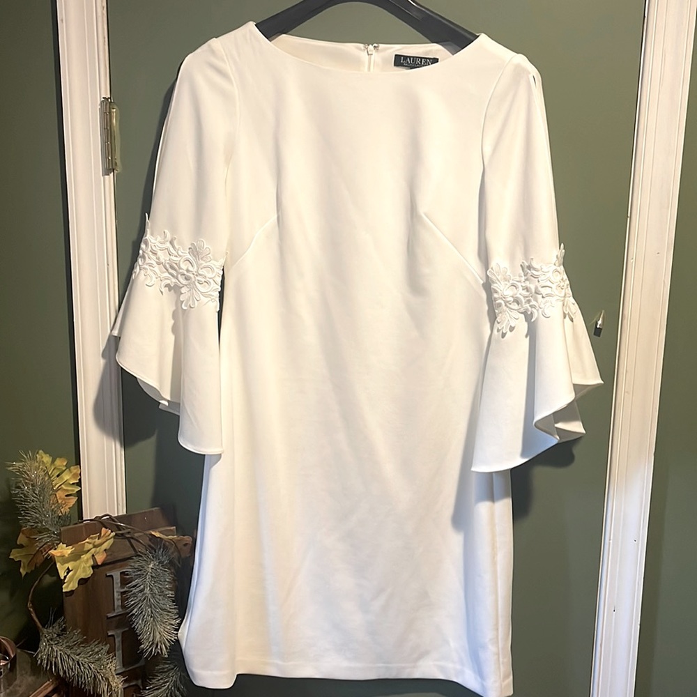 Ralph Lauren Size 8 White Dress